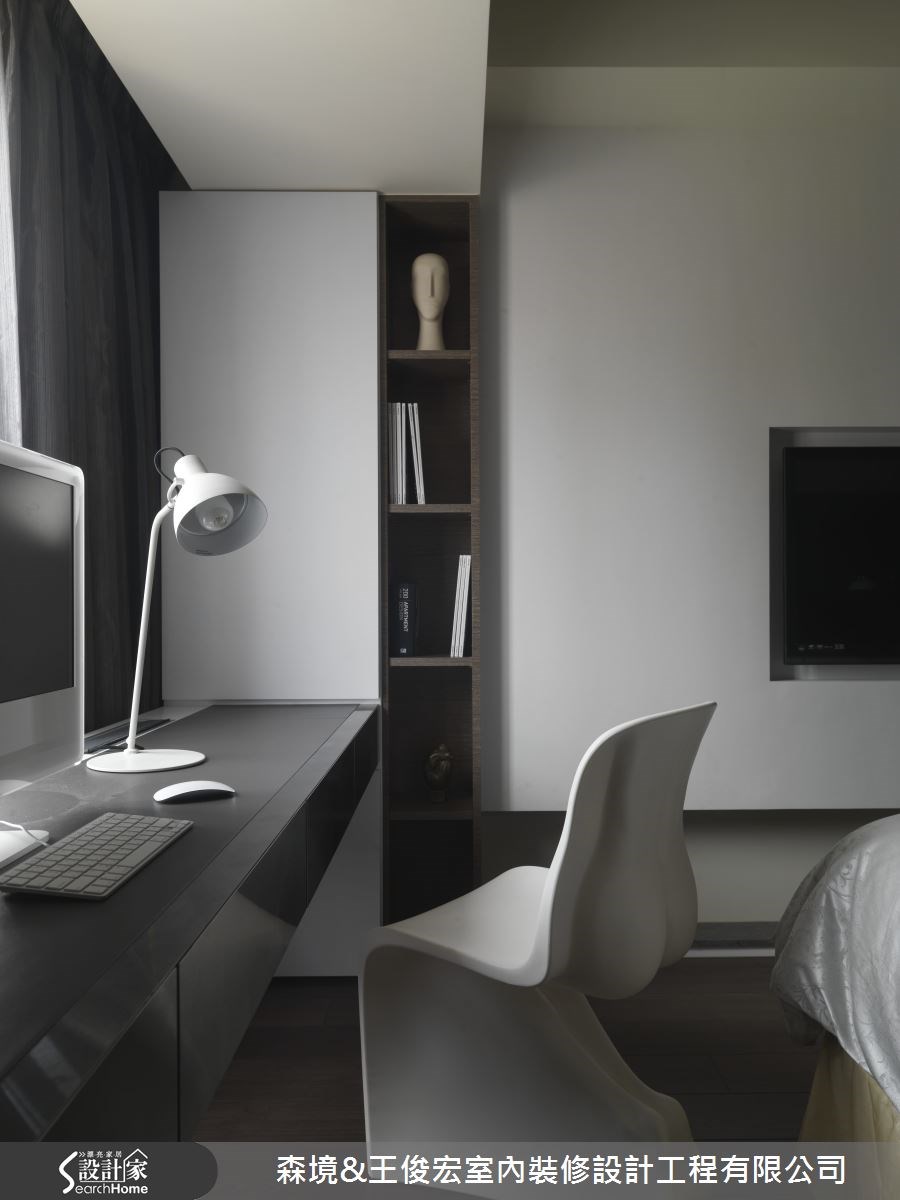 45坪新成屋(5年以下)＿現代風臥室案例圖片＿森境設計＿王俊宏_19之13