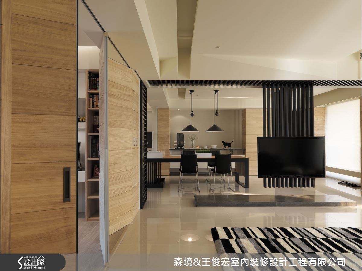 55坪新成屋(5年以下)＿現代風玄關案例圖片＿森境設計＿王俊宏_20之1