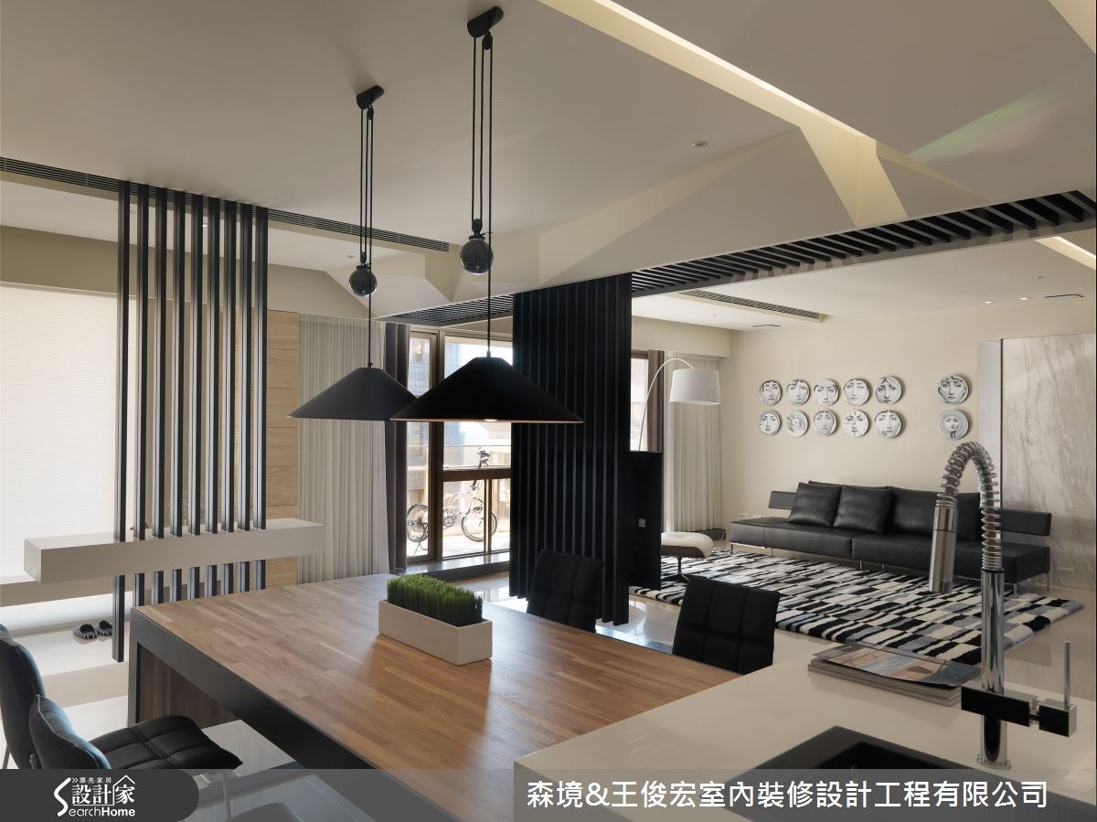 55坪新成屋(5年以下)＿現代風餐廳案例圖片＿森境設計＿王俊宏_20之7