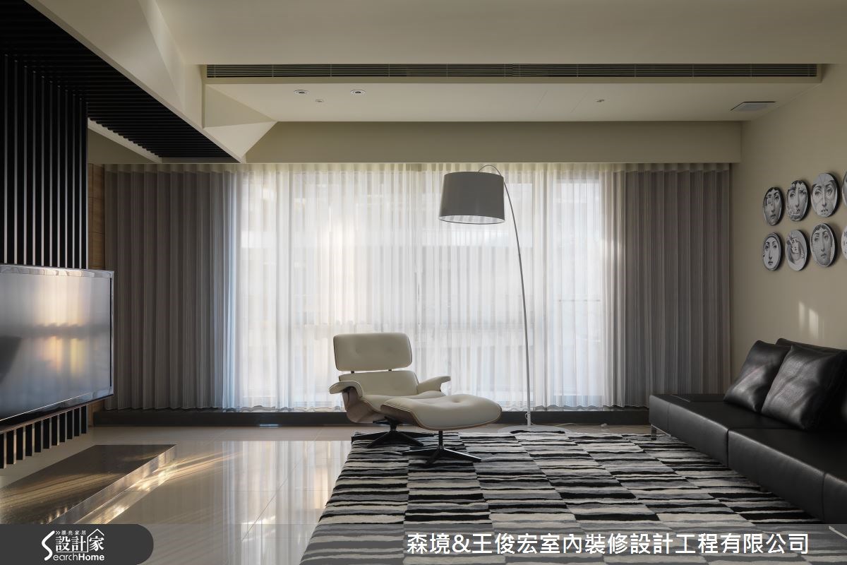 55坪新成屋(5年以下)＿現代風客廳案例圖片＿森境設計＿王俊宏_20之3