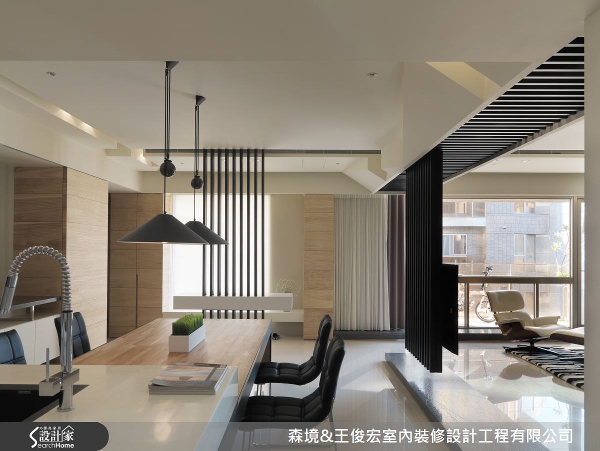 55坪新成屋(5年以下)＿現代風餐廳案例圖片＿森境設計＿王俊宏_20之8