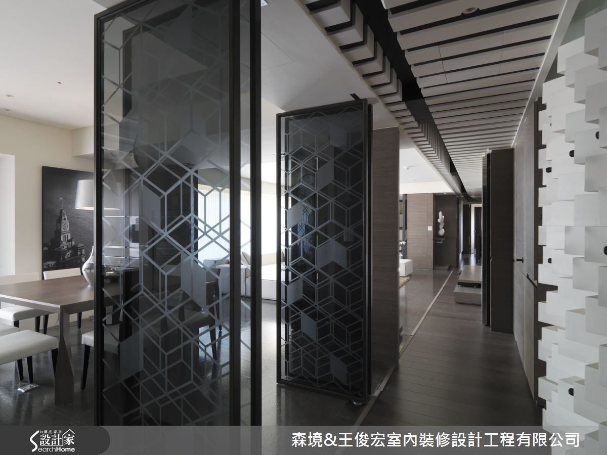 70坪新成屋(5年以下)＿現代風走廊案例圖片＿森境設計＿王俊宏_21之8