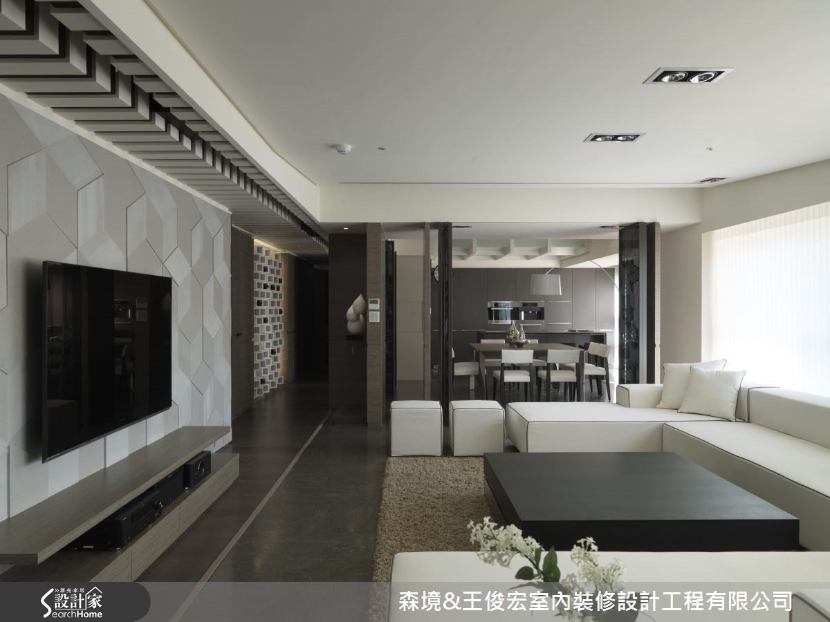70坪新成屋(5年以下)＿現代風客廳案例圖片＿森境設計＿王俊宏_21之1