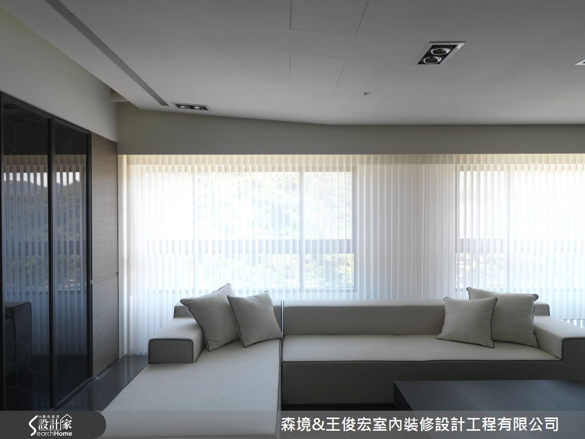 70坪新成屋(5年以下)＿現代風客廳案例圖片＿森境設計＿王俊宏_21之6