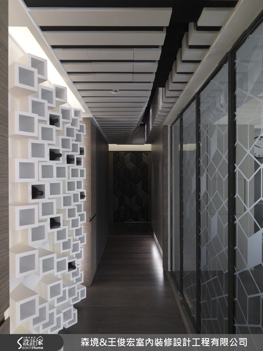 70坪新成屋(5年以下)＿現代風走廊案例圖片＿森境設計＿王俊宏_21之10