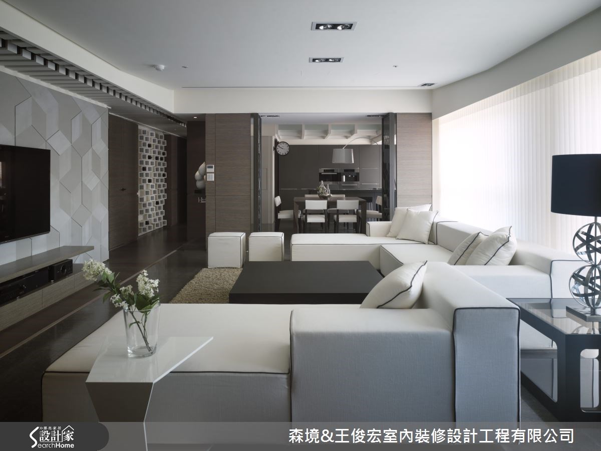 70坪新成屋(5年以下)＿現代風客廳案例圖片＿森境設計＿王俊宏_21之3