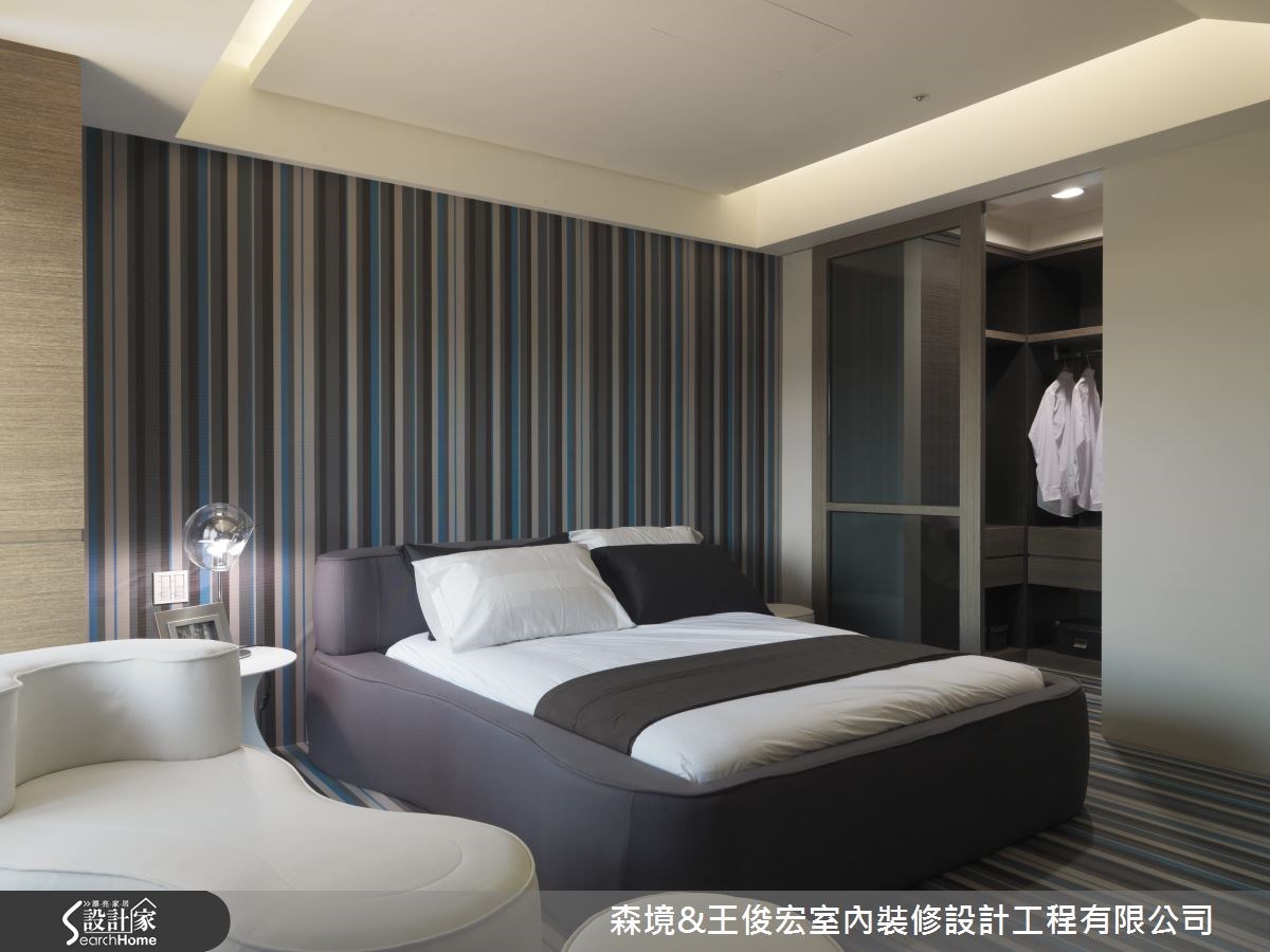 70坪新成屋(5年以下)＿現代風臥室案例圖片＿森境設計＿王俊宏_21之20