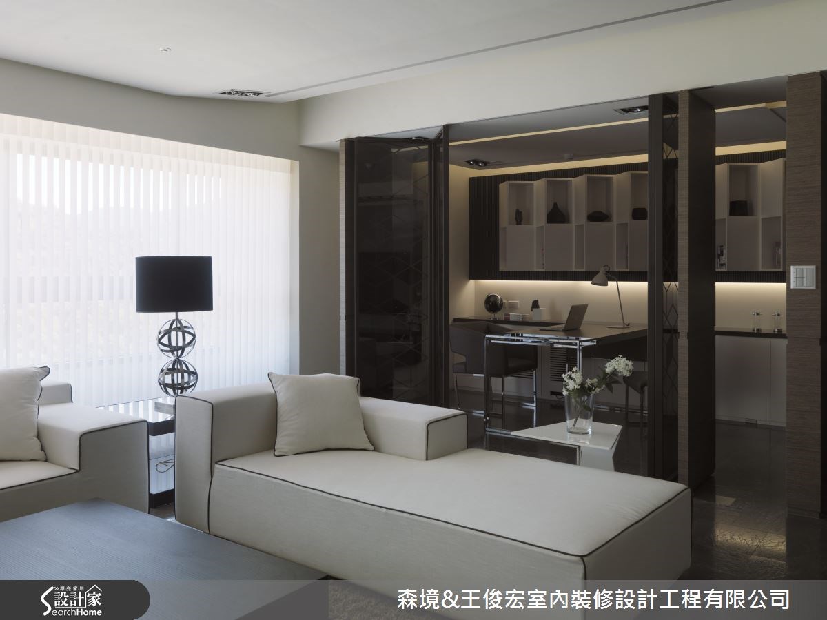 70坪新成屋(5年以下)＿現代風客廳案例圖片＿森境設計＿王俊宏_21之7