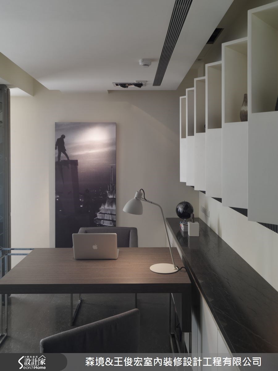 70坪新成屋(5年以下)＿現代風書房案例圖片＿森境設計＿王俊宏_21之16