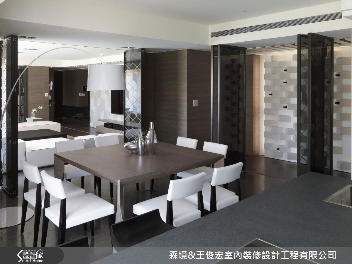 70坪新成屋(5年以下)＿現代風餐廳案例圖片＿森境設計＿王俊宏_21之12