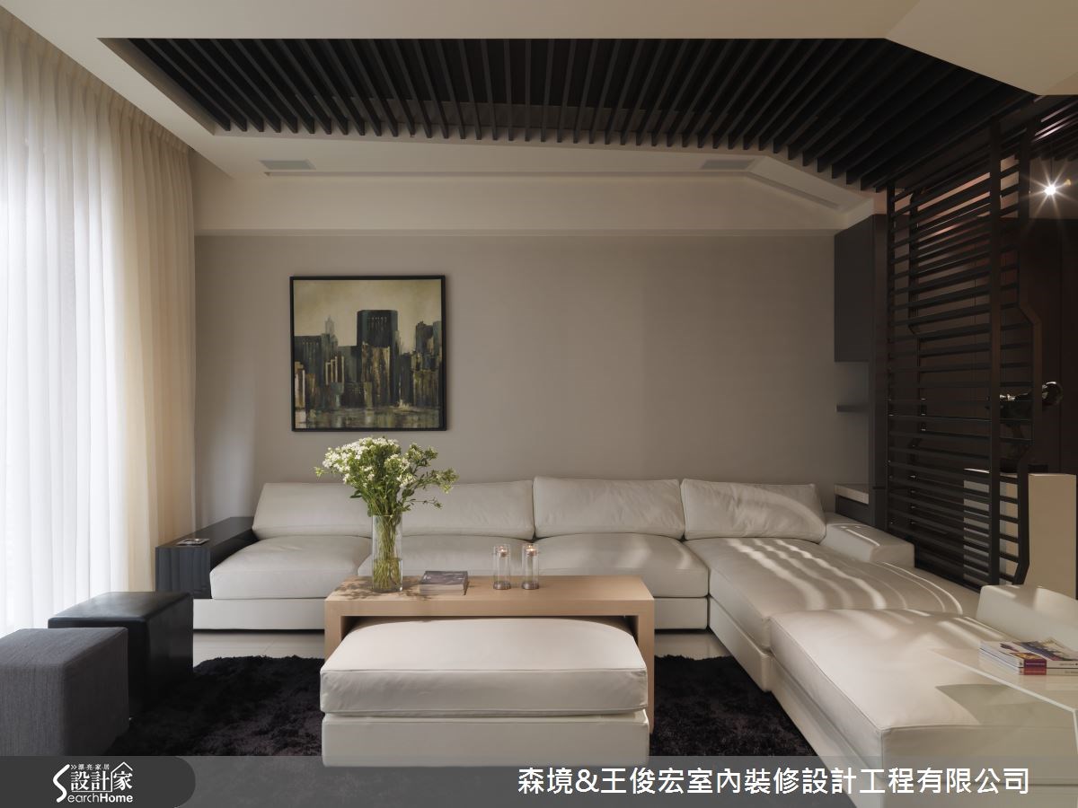 50坪＿北歐風客廳案例圖片＿森境設計＿王俊宏_24之2