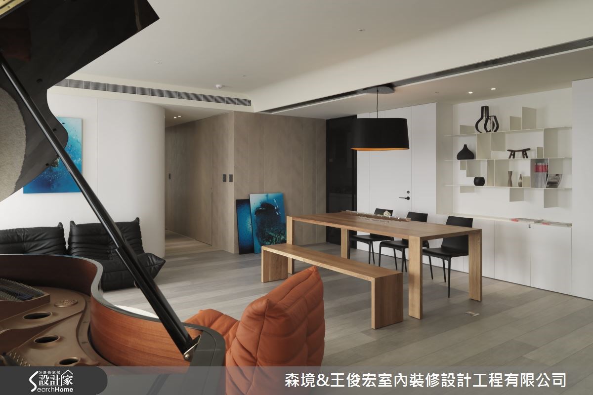 35坪新成屋(5年以下)＿簡約風餐廳案例圖片＿森境設計＿王俊宏_25之5