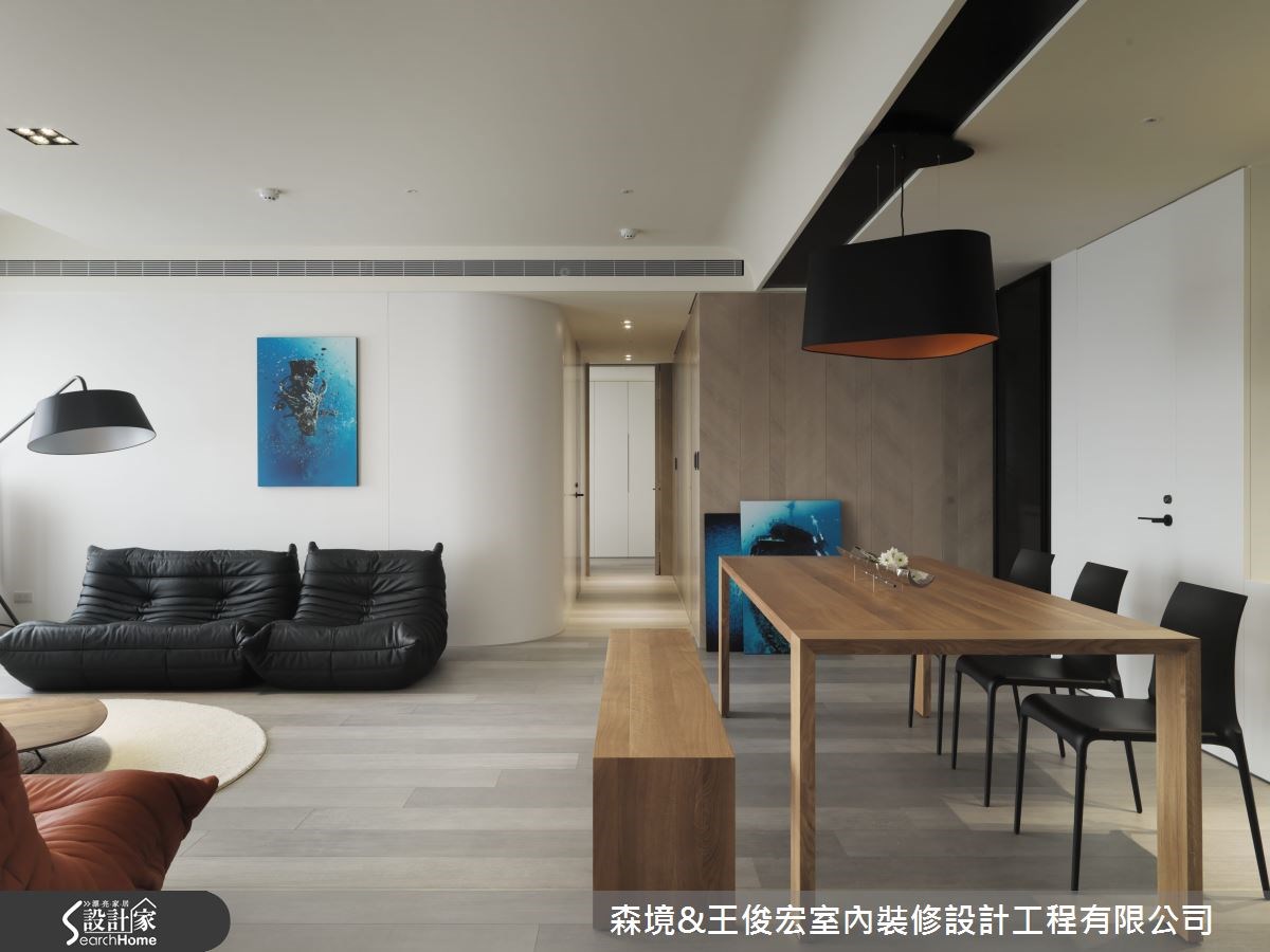 35坪新成屋(5年以下)＿簡約風餐廳案例圖片＿森境設計＿王俊宏_25之4