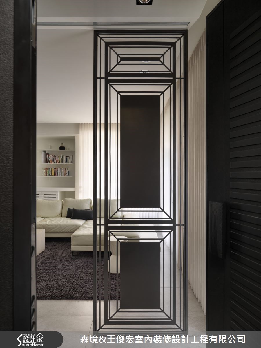 40坪新成屋(5年以下)＿北歐風玄關案例圖片＿森境設計＿王俊宏_26之1