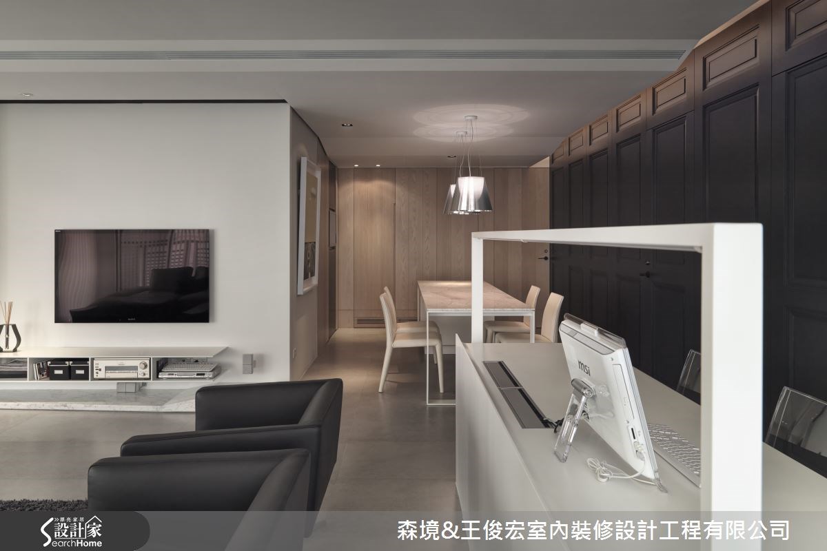 40坪新成屋(5年以下)＿北歐風客廳案例圖片＿森境設計＿王俊宏_26之7