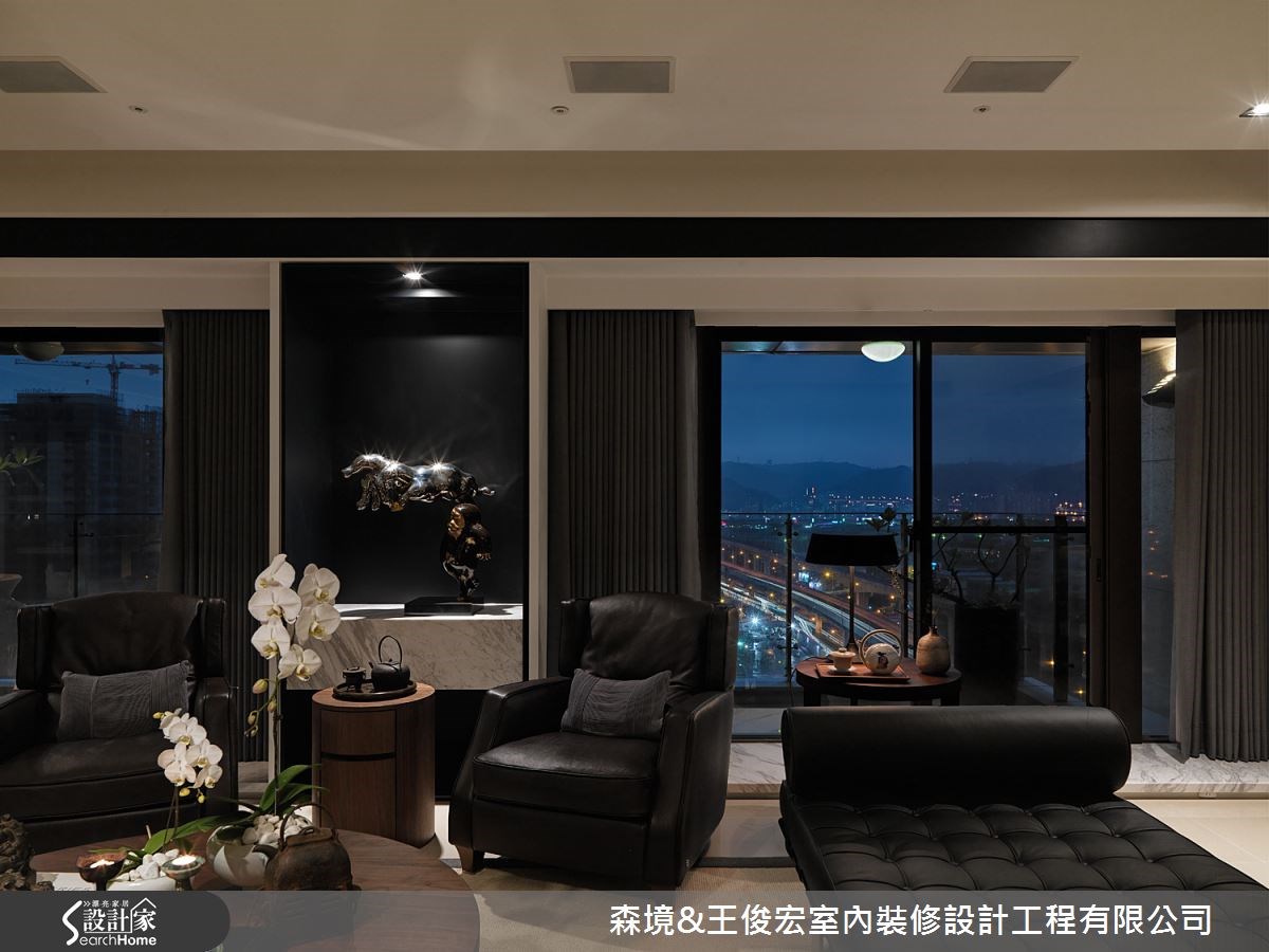 100坪新成屋(5年以下)＿現代風客廳案例圖片＿森境設計＿王俊宏_28之6