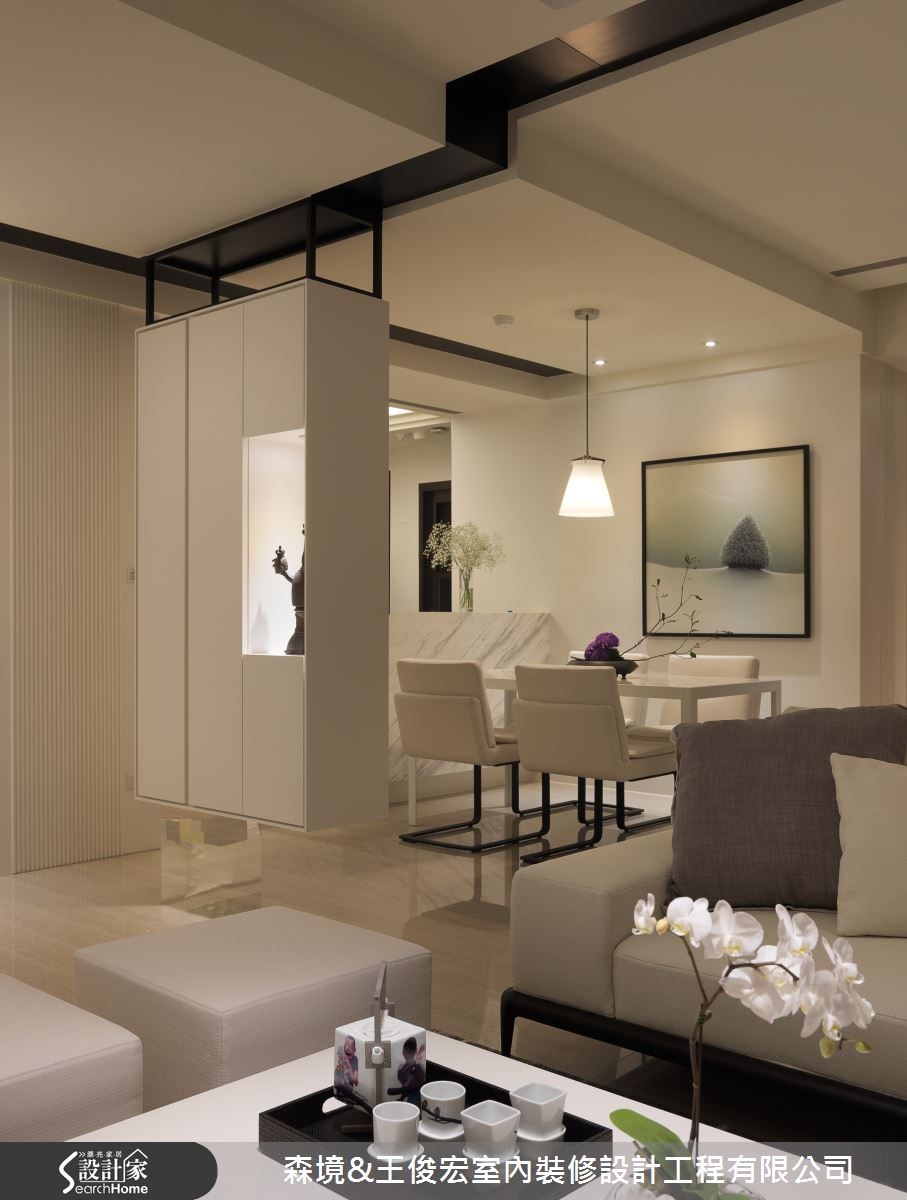 29坪新成屋(5年以下)＿簡約風客廳案例圖片＿森境設計＿王俊宏_29之8