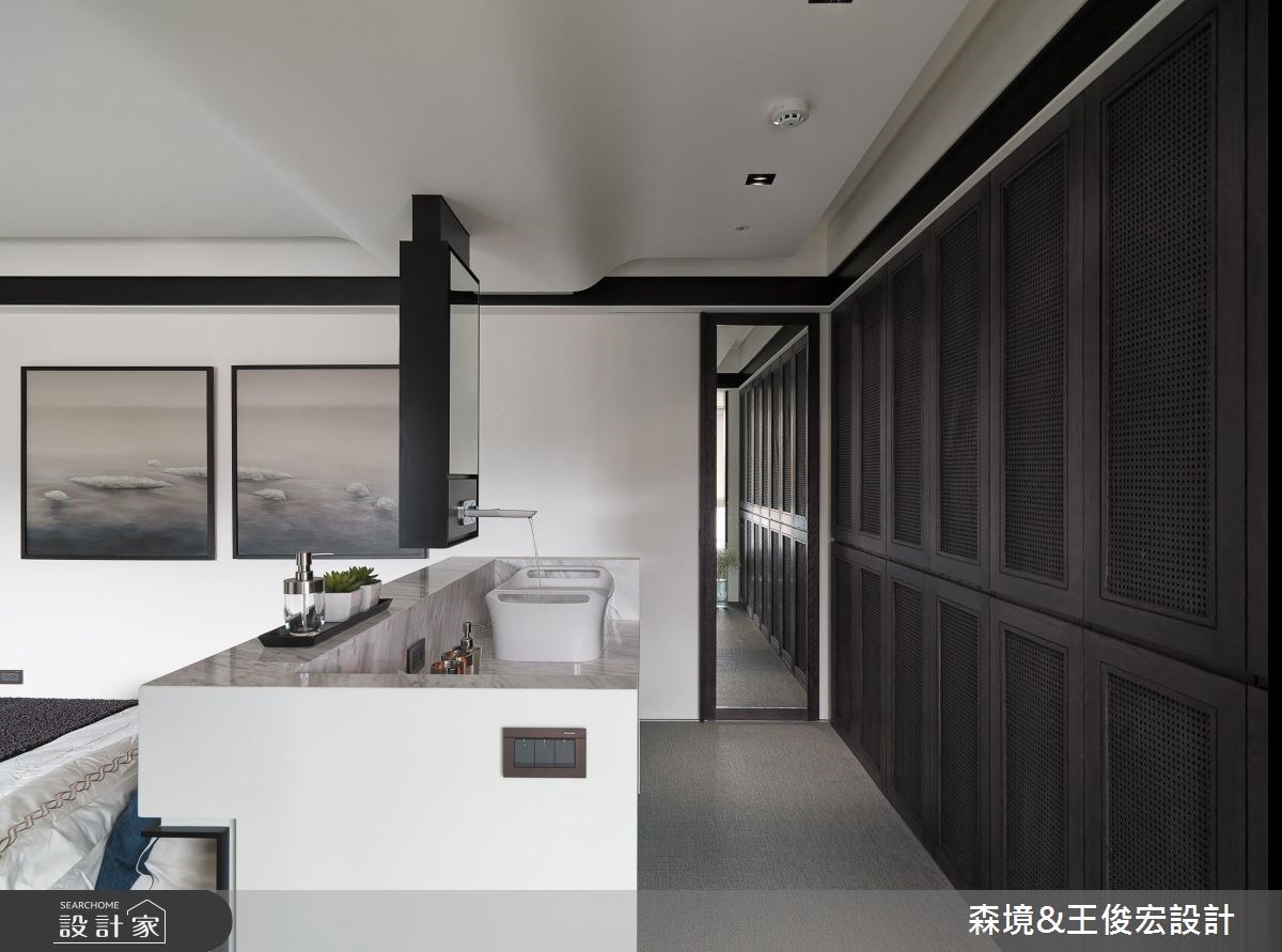 70坪新成屋(5年以下)＿現代風吧檯案例圖片＿森境設計＿王俊宏_32之8