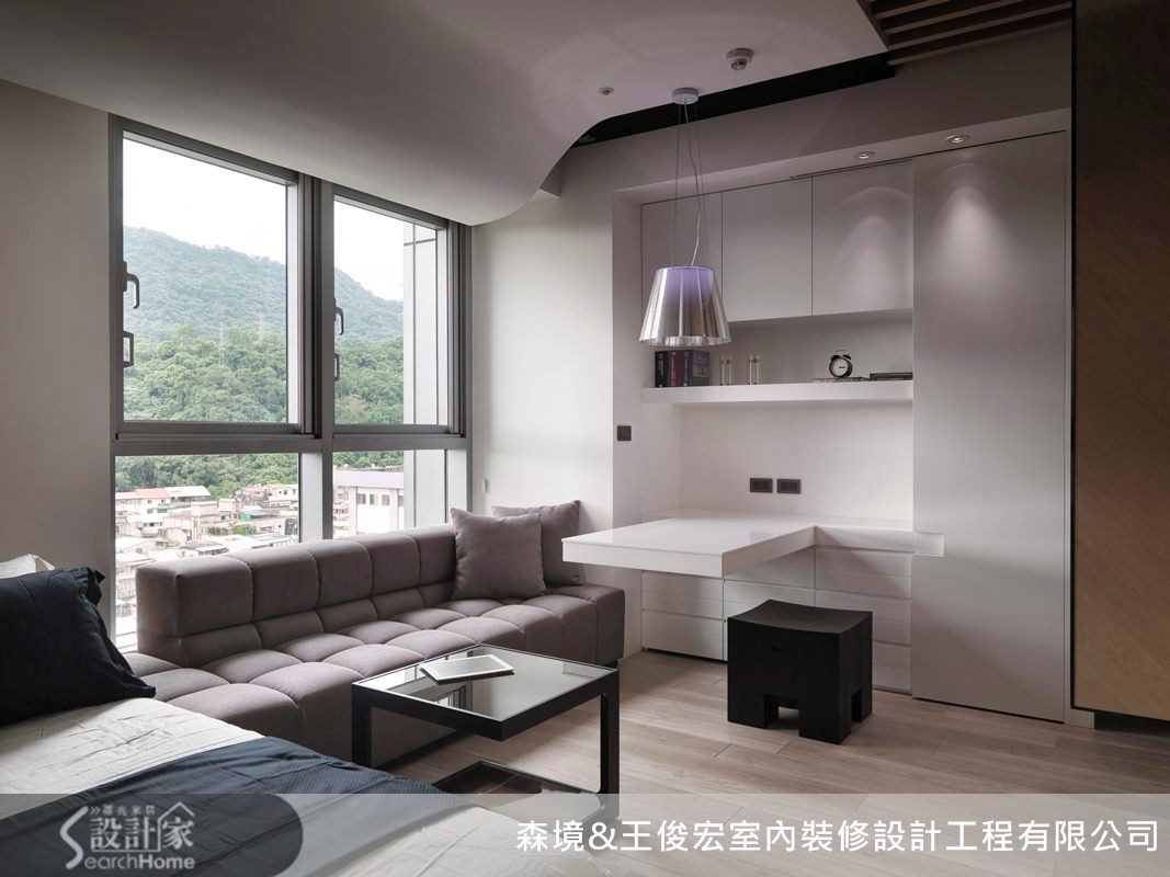 8坪＿北歐風客廳臥室案例圖片＿森境設計＿王俊宏_34之4