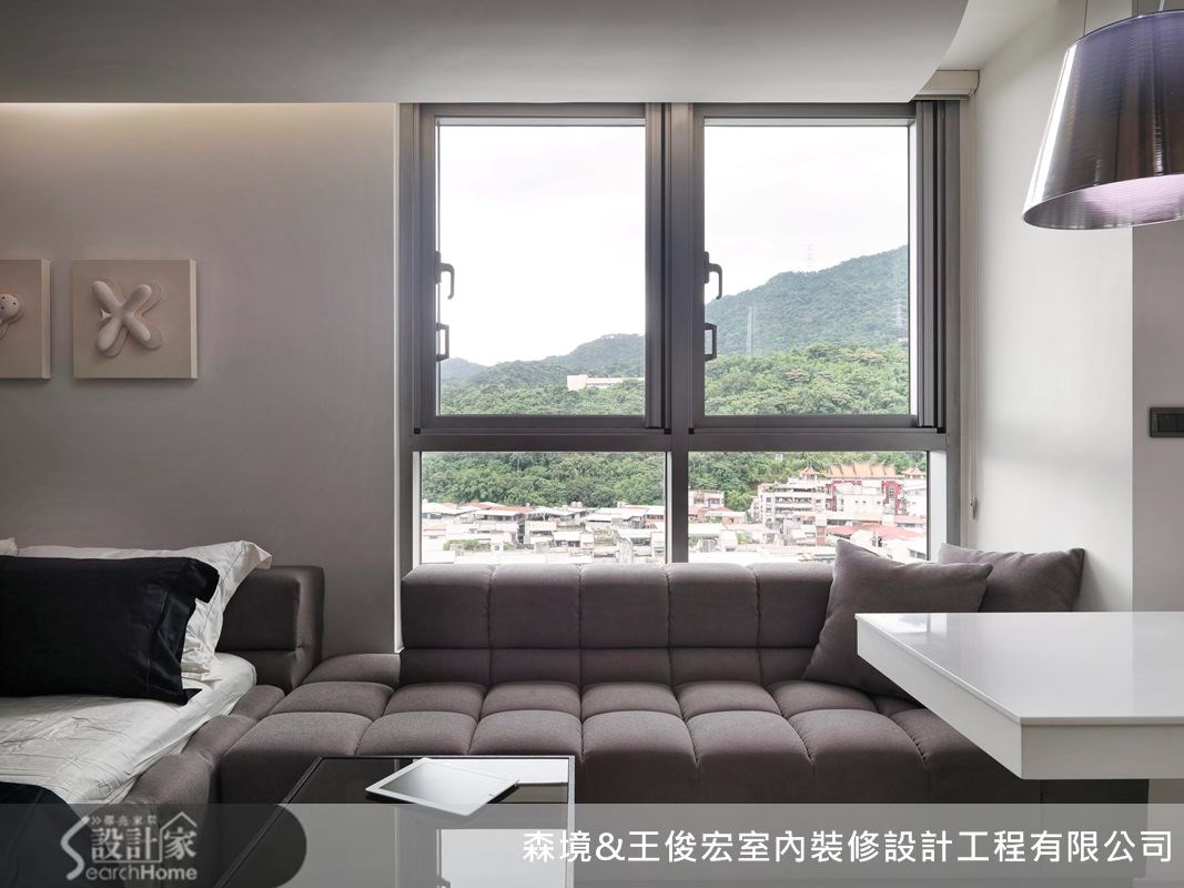 8坪＿北歐風客廳臥室案例圖片＿森境設計＿王俊宏_34之5