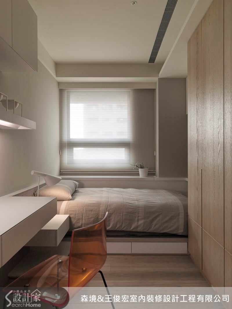 50坪＿簡約風臥室案例圖片＿森境設計＿王俊宏_35之10