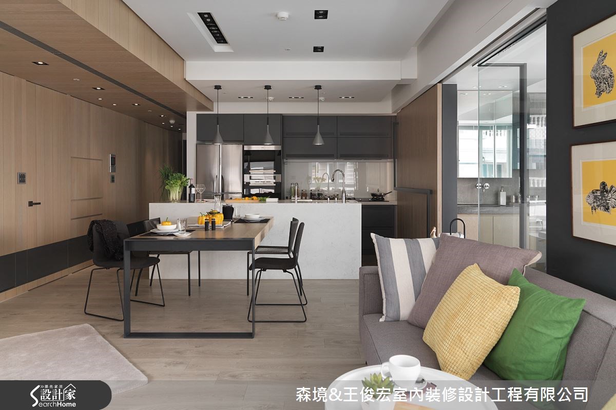 28坪新成屋(5年以下)＿現代風客廳案例圖片＿森境設計＿王俊宏_39之3