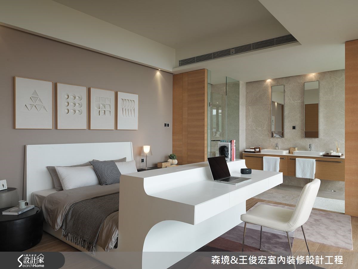 80坪＿休閒風臥室案例圖片＿森境設計＿王俊宏_45之12
