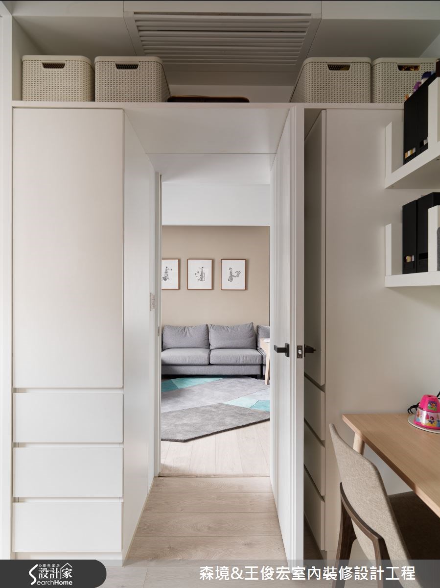 20坪新成屋(5年以下)＿現代風臥室案例圖片＿森境設計＿王俊宏_53之11