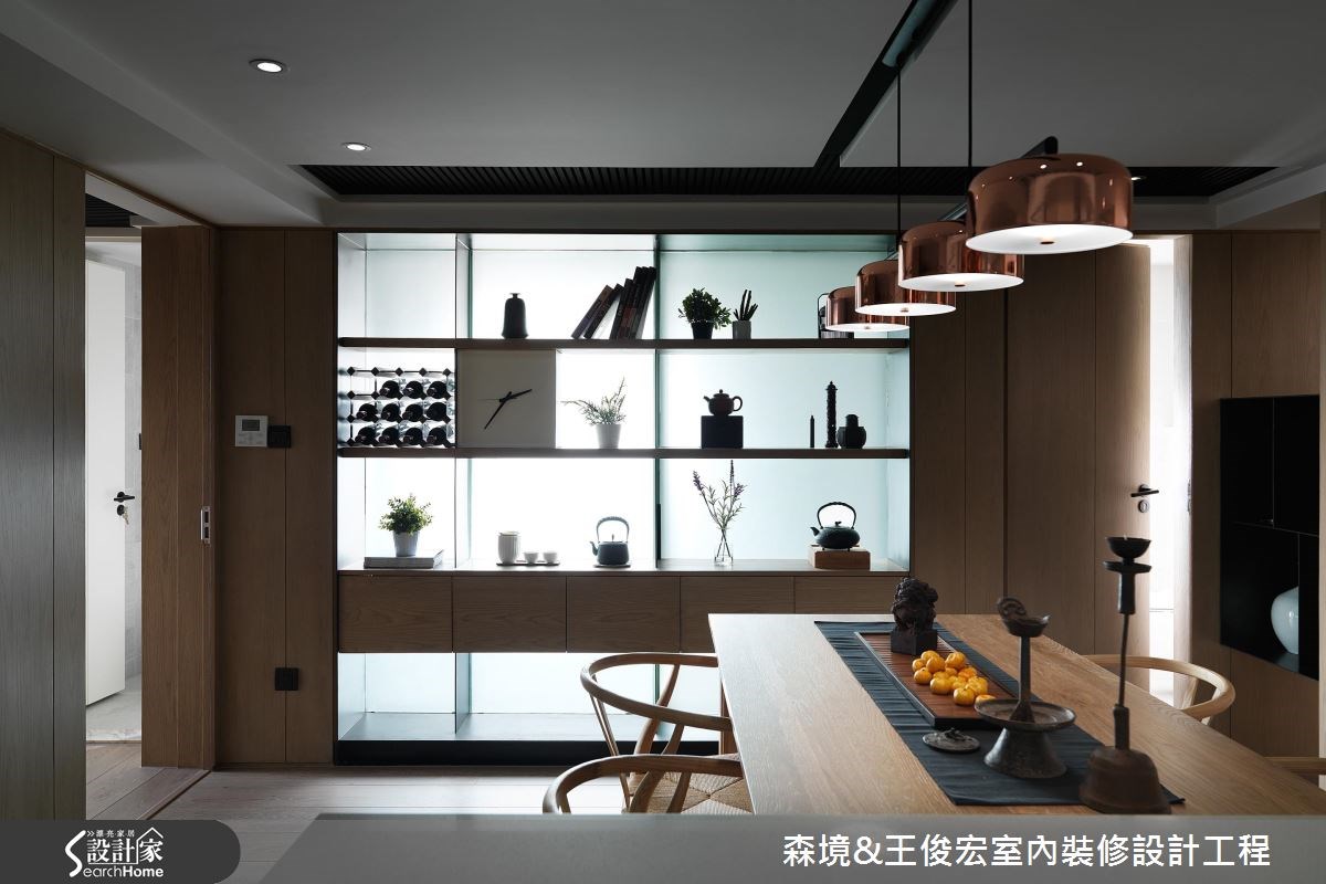 35坪新成屋(5年以下)＿現代風餐廳案例圖片＿森境設計＿王俊宏_58之8