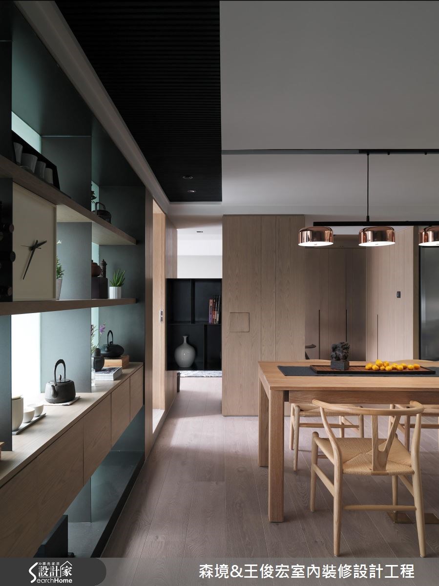 35坪新成屋(5年以下)＿現代風餐廳案例圖片＿森境設計＿王俊宏_58之9