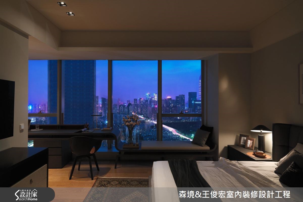 72坪新成屋(5年以下)＿現代風臥室案例圖片＿森境設計＿王俊宏_59之12