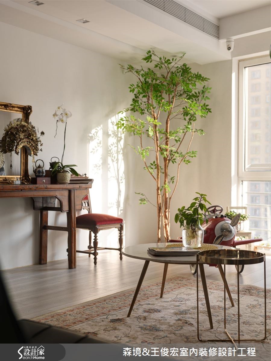72坪＿簡約風客廳案例圖片＿森境設計＿王俊宏_61之4