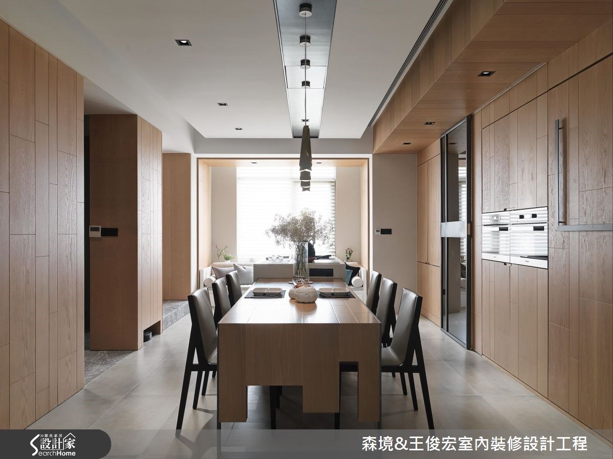60坪新成屋(5年以下)＿現代風餐廳案例圖片＿森境設計＿王俊宏_62之6
