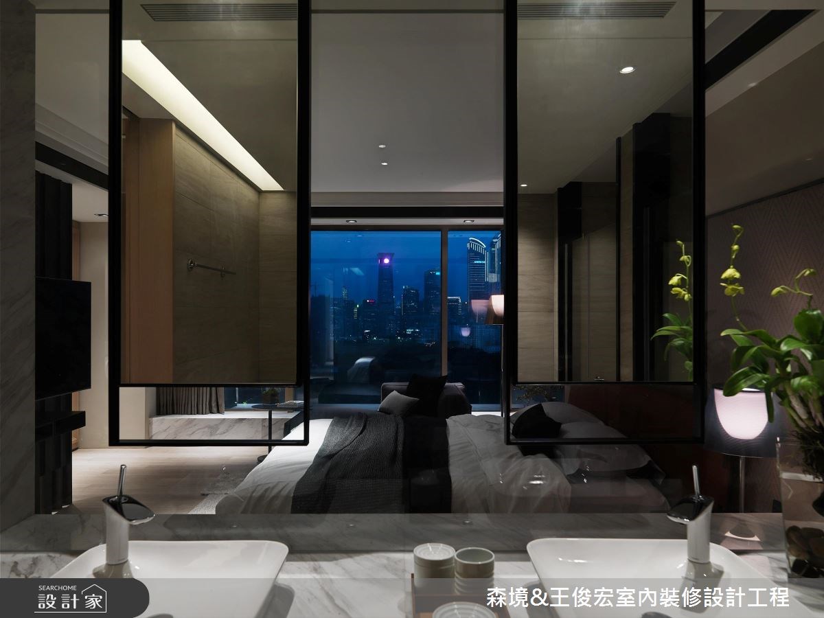 70坪新成屋(5年以下)＿混搭風臥室案例圖片＿森境設計＿王俊宏_64之13
