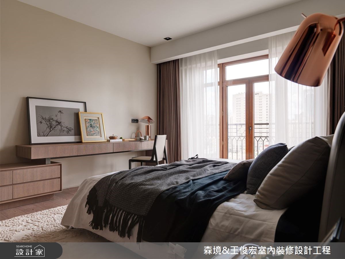 60坪中古屋(5~15年)＿混搭風臥室案例圖片＿森境設計＿王俊宏_66之13