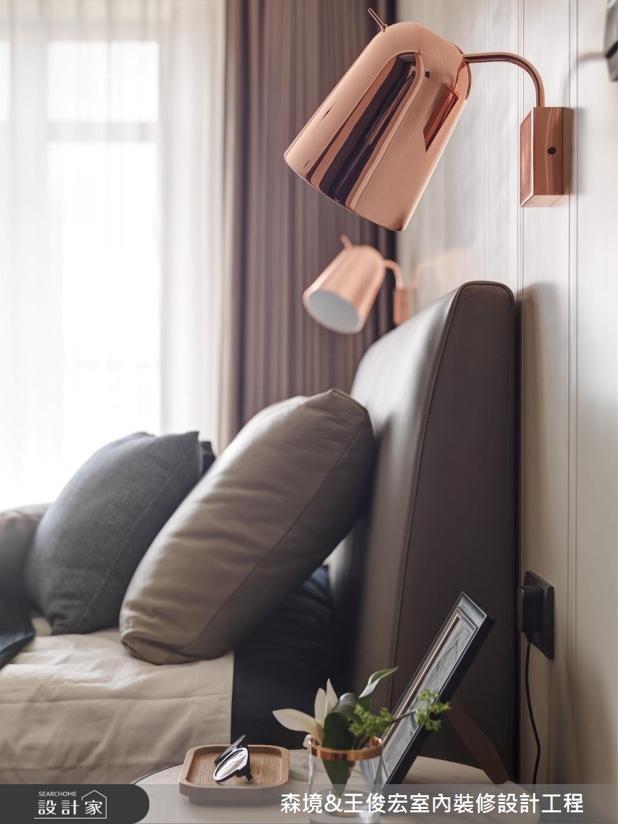 60坪中古屋(5~15年)＿混搭風臥室案例圖片＿森境設計＿王俊宏_66之15