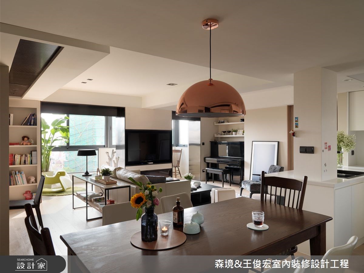 27坪中古屋(5~15年)＿混搭風客廳餐廳案例圖片＿森境設計＿王俊宏_68之2