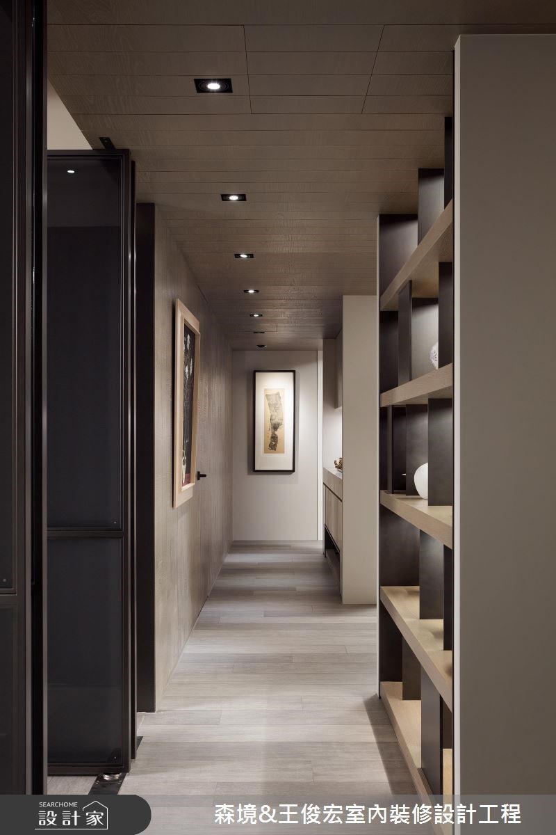75坪新成屋(5年以下)＿混搭風走廊案例圖片＿森境設計＿王俊宏_70之3