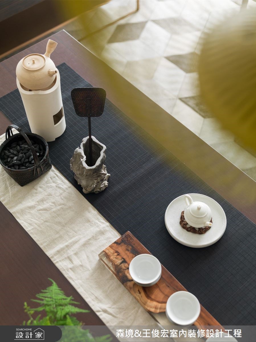 135坪新成屋(5年以下)＿新中式風客廳案例圖片＿森境設計＿王俊宏_72之8