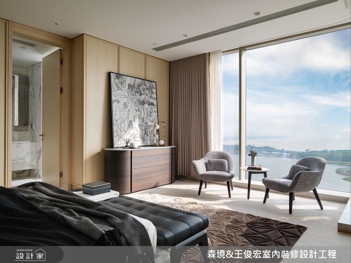 135坪新成屋(5年以下)＿新中式風臥室案例圖片＿森境設計＿王俊宏_72之17