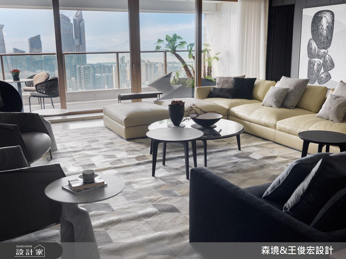 121坪新成屋(5年以下)＿現代風客廳案例圖片＿森境設計＿王俊宏_73之7