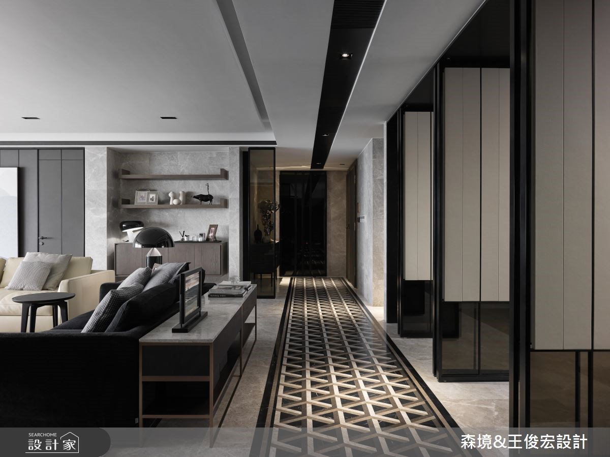 121坪新成屋(5年以下)＿現代風客廳案例圖片＿森境設計＿王俊宏_73之8