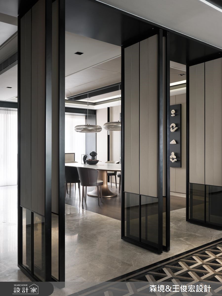 121坪新成屋(5年以下)＿現代風餐廳案例圖片＿森境設計＿王俊宏_73之10