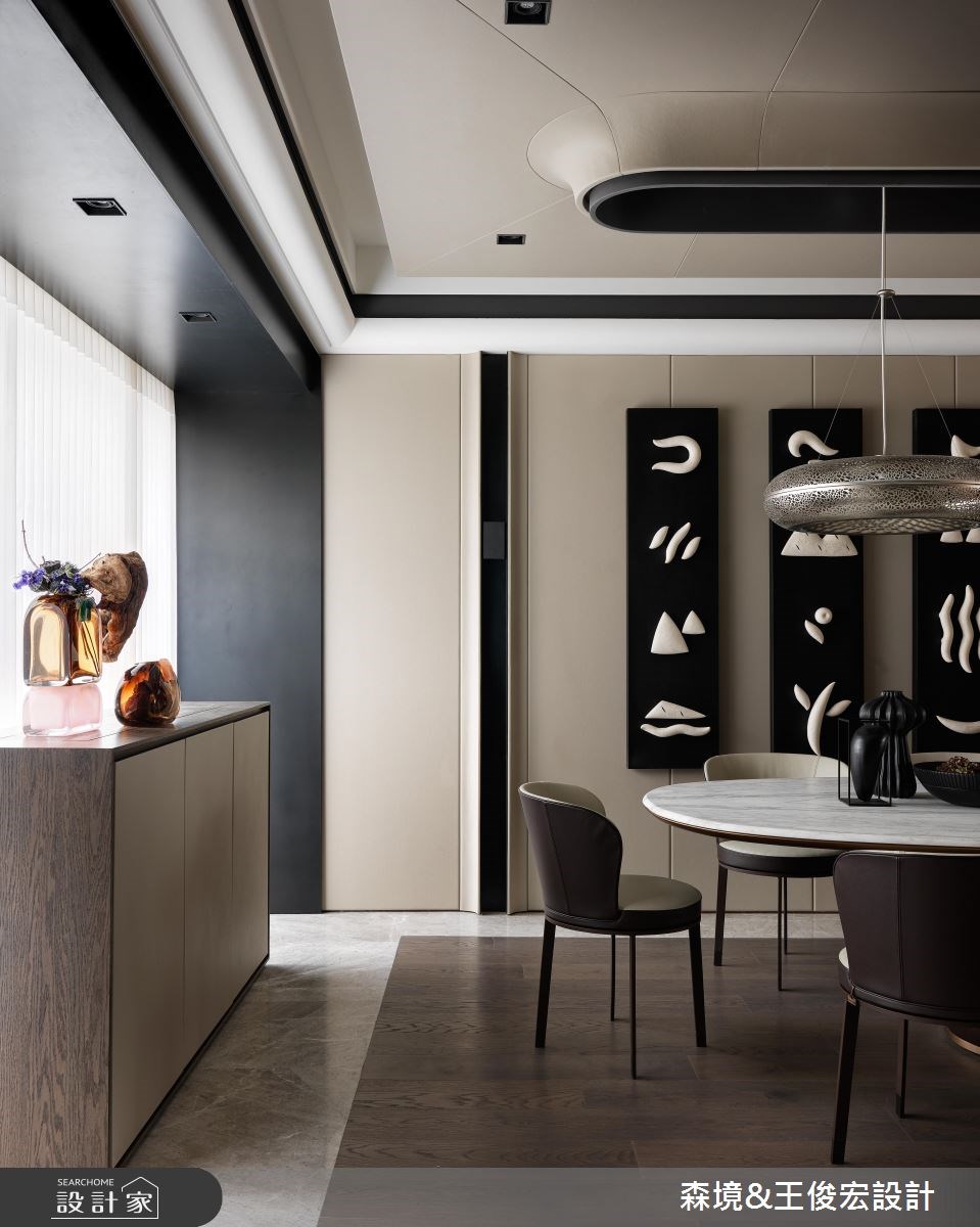 121坪新成屋(5年以下)＿現代風餐廳案例圖片＿森境設計＿王俊宏_73之13