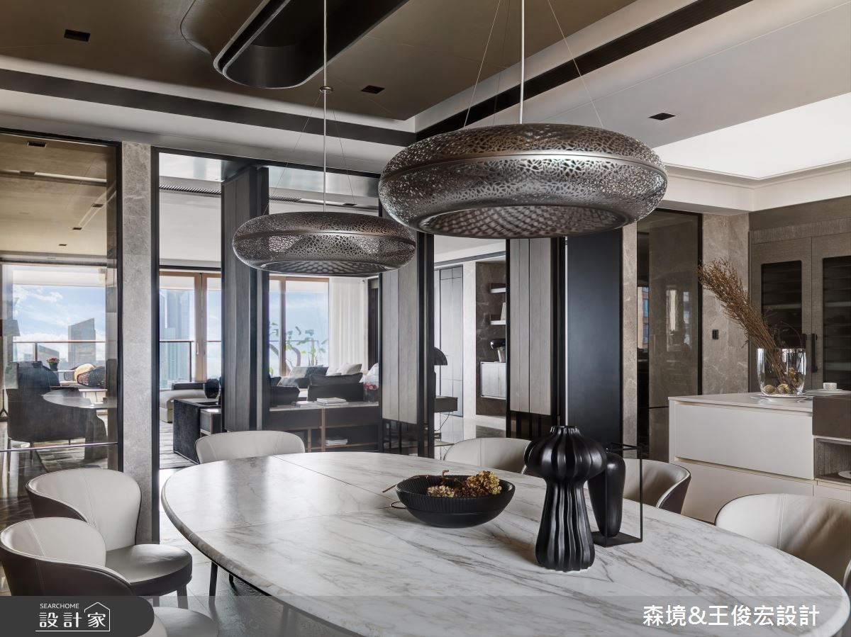 121坪新成屋(5年以下)＿現代風客廳餐廳案例圖片＿森境設計＿王俊宏_73之15