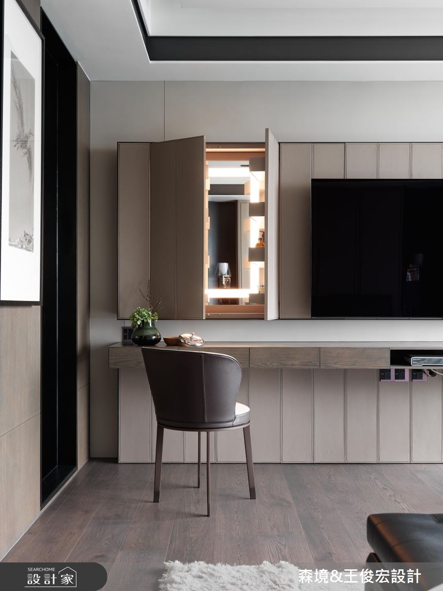 121坪新成屋(5年以下)＿現代風臥室案例圖片＿森境設計＿王俊宏_73之22