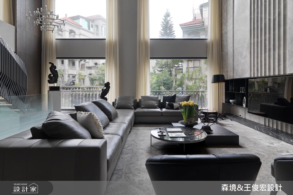 180坪新成屋(5年以下)＿混搭風客廳案例圖片＿森境設計＿王俊宏_74之11