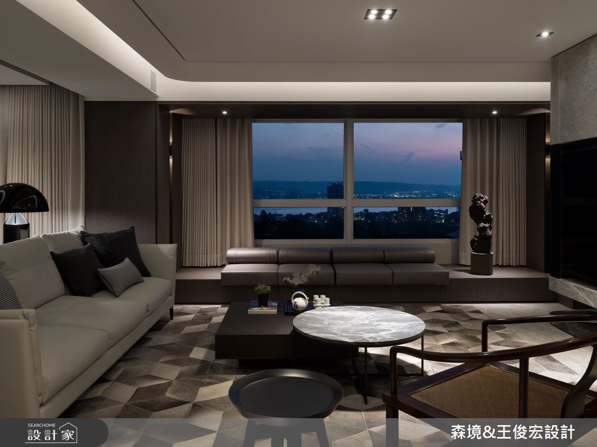110坪中古屋(5~15年)＿現代風客廳案例圖片＿森境設計＿王俊宏_80之4