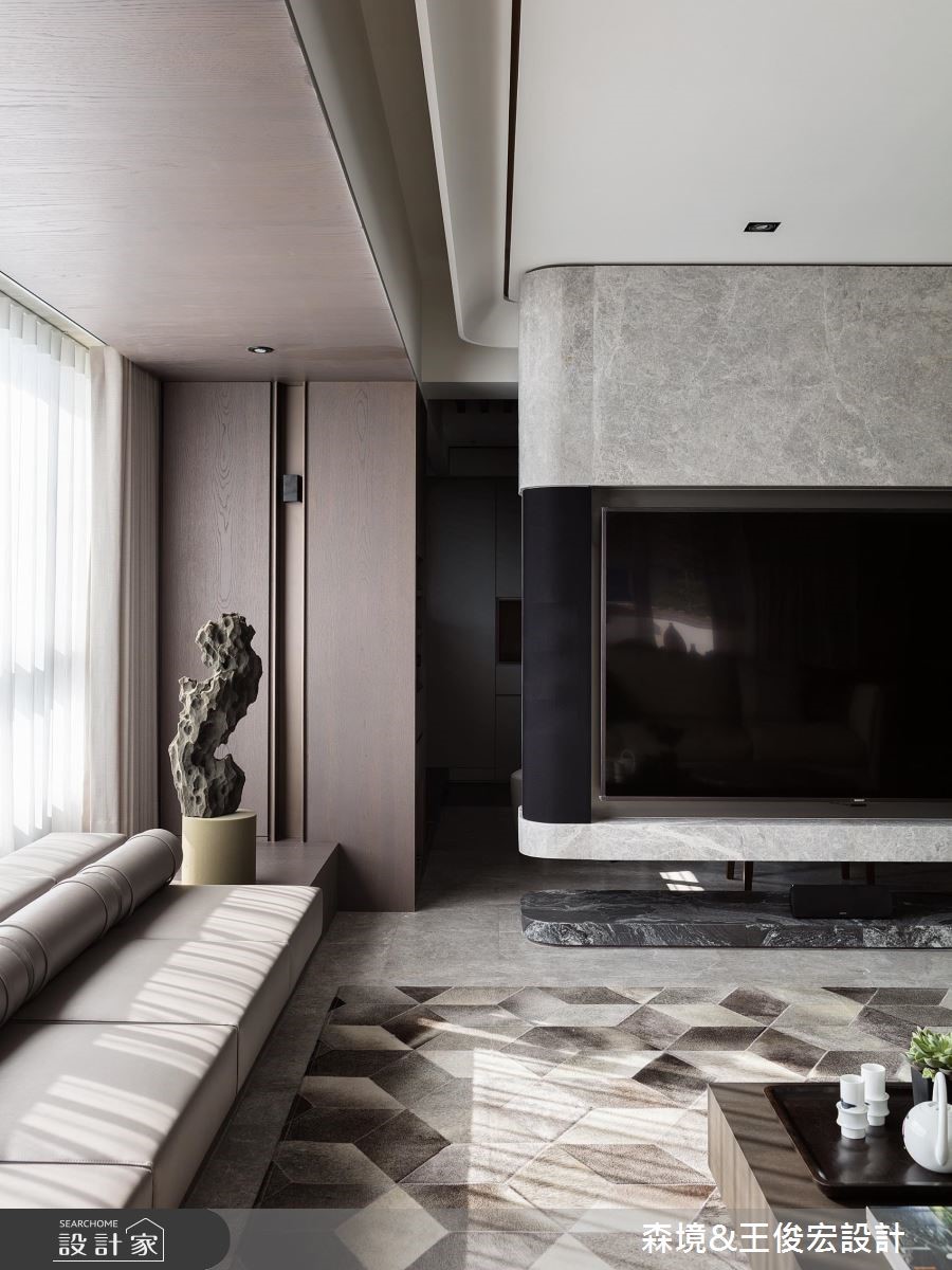 110坪中古屋(5~15年)＿現代風客廳案例圖片＿森境設計＿王俊宏_80之7