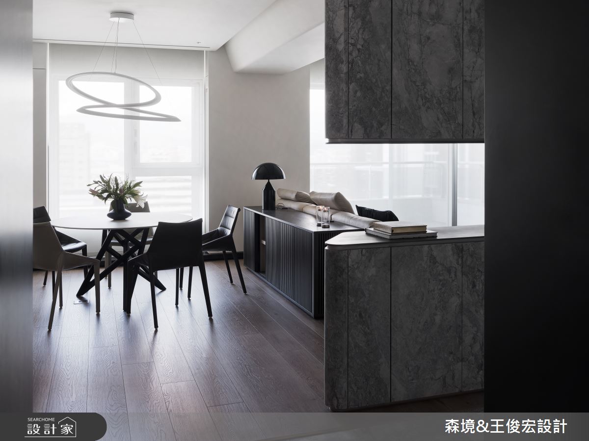 40坪新成屋(5年以下)＿簡約風餐廳案例圖片＿森境設計＿王俊宏_81之12